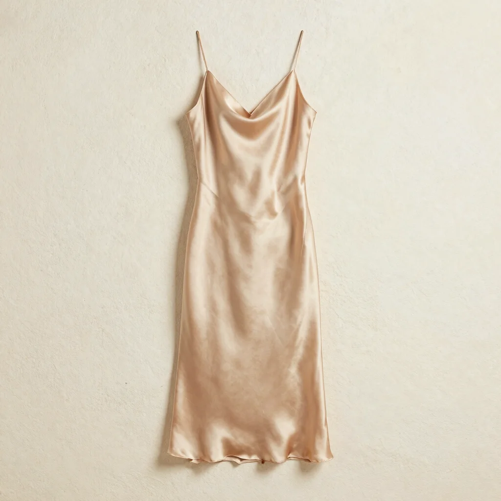 Minimalist Silk Slip Dress